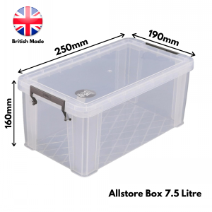 Allstore Plastic Storage Box Size 18 (7.5 Litre)